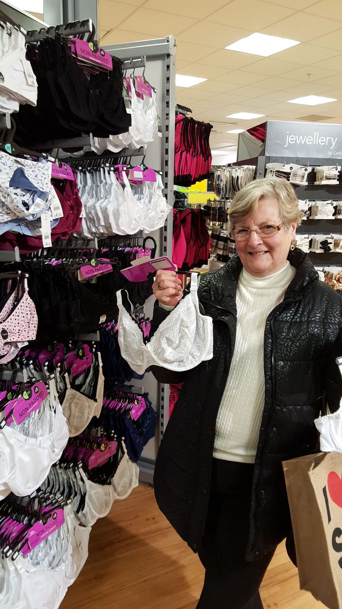 Caught browsing at the shops
