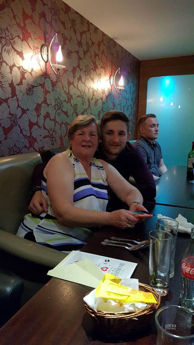 A meal out together