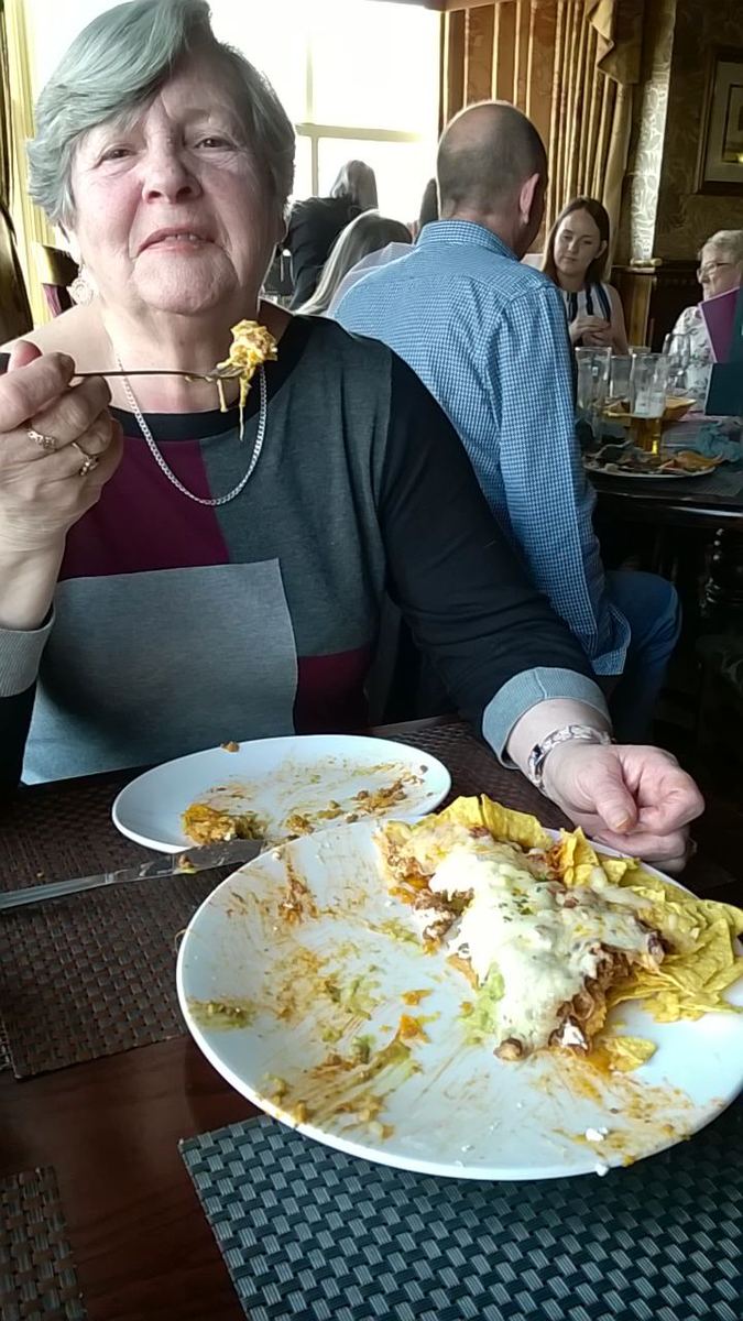 A meal at the pub