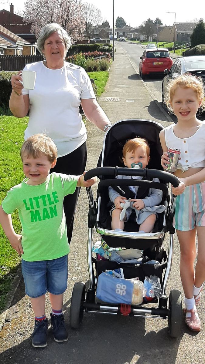 Out for a walk with the little ones