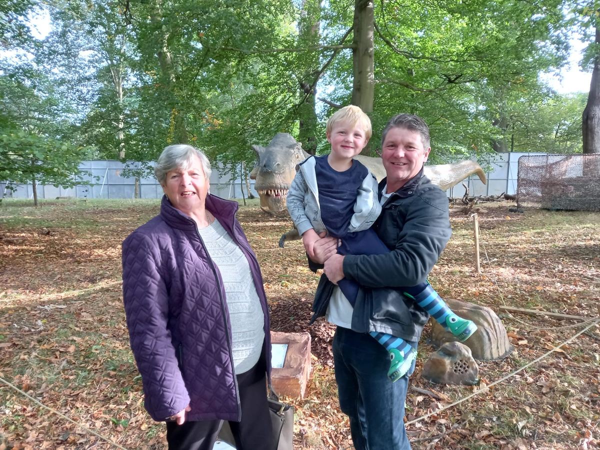 A family day out