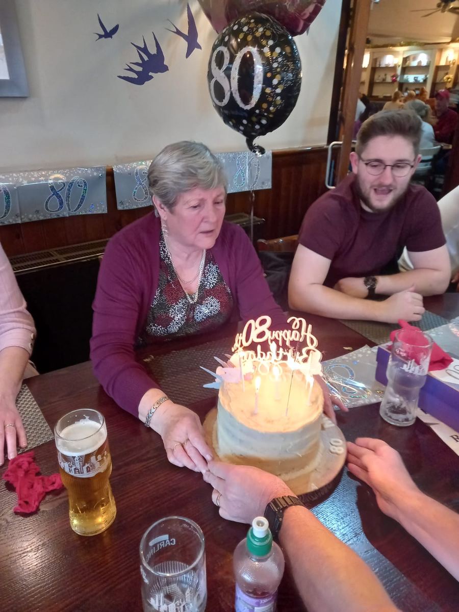 Making a wish at 80