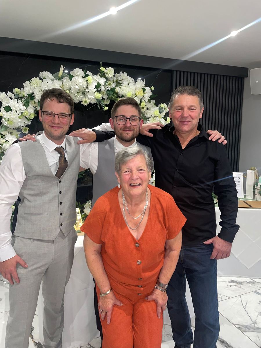 At the wedding
