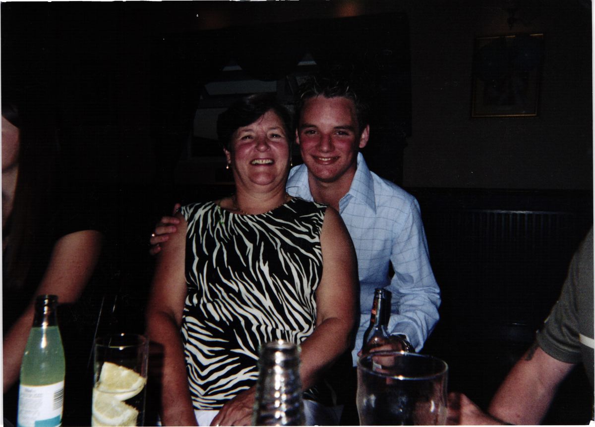 A night out, around 2007