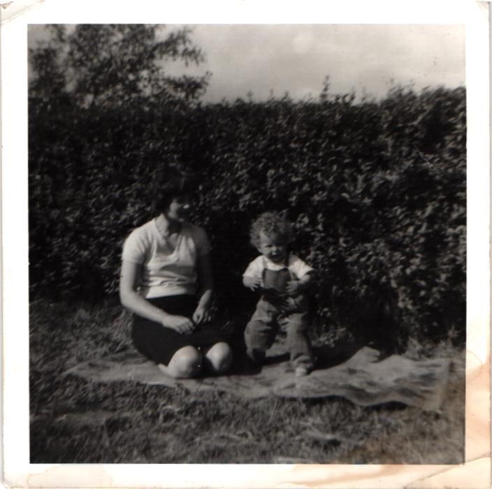 In the fields, around 1963